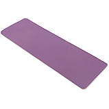 Килимок (мат) для фітнесу та йоги Queenfit Premium ТРЕ 0,6 см рожево-фіолетовий, фото 4