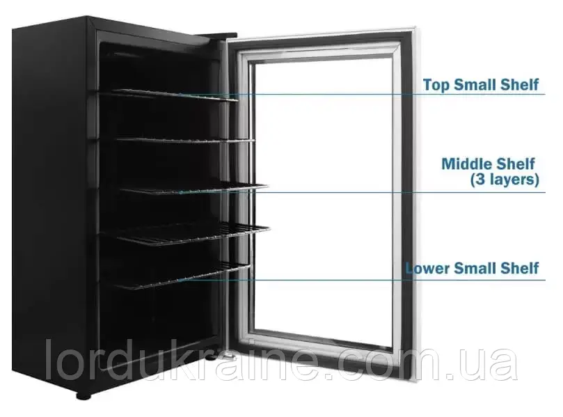 Винный холодильный шкаф BERG JC-75UEX - фото 2 - id-p2006928110
