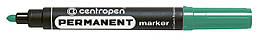Маркер Centropen Permanent 8566 2,5 мм круглий  Зелений