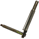 Вісь шарніра кована польської роторної косарки Z-069 Z-169, Z-173 / Шарнір навішування роторної косарки, фото 4