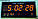 Настінні електронні годинники LED Digital Clock JH 4622-4 RED, фото 5