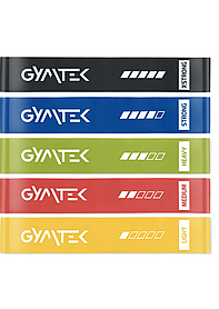 Набір гумок для фітнесу Gymtek 0,5-30 кг 5 штук