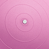 Фітбол Queenfit 65 см рожевий + насос, фото 4