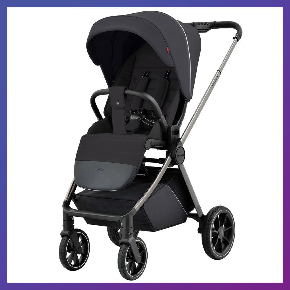 Дитяча прогулянкова коляска — книжка з регульованою спинкою CARRELLO Ultra CRL-5525 Silk Grey Сірий, фото 1