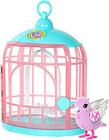 Интерактивная игрушка Говорящая птичка Полли Перл Little Live Pets - Lil' Bird Bird Cage Polly Pearl