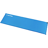 Самонадувний килимок Outtec 180х53х4 см гладкий блакитний, фото 5