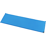 Самонадувний килимок Outtec 180х53х4 см гладкий блакитний, фото 7