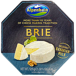 Сир брі селект Алпенхайн Alpenhain 125g 8шт/ящ (Код: 00-00015344)
