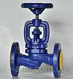 Засувка Ру16 чавунна із обгумованим клином Ду 50, Zetkama, фото 4