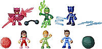 Набір із 6 фігурок та 11 аксесуарів PJ Masks Nighttime Heroes Код/Артикул 75 630