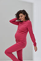 Теплый спортивный костюм для беременных и кормящих мам KORTNEY ST-49.052