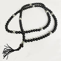 Чотки Гагат на 100 намистин