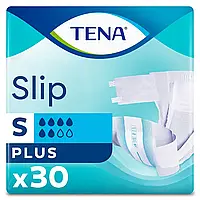 Подгузники для взрослых Tena Slip Plus Small 56-85 см 6 капель 30 шт Подгузники больших размеров для взрослых