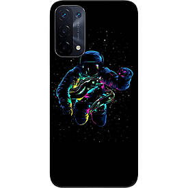 Чохол силіконовий Case для Oppo A74 5G з картинкою В космосі