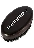Овальная щетка для бороды Gamma Piu Oval Barber Beard Brush