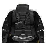 Дитячий одномісний електромобіль 2 мотори*45 W 4563, Чорний фарбований, фото 6