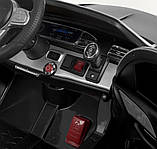 Дитячий одномісний електромобіль 2 мотори*45 W 4563, Чорний фарбований, фото 8