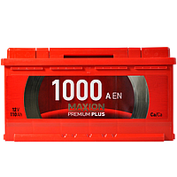 Аккумулятор автомобильный Maxion Premium Plus 110Аh 1000A R+ (L5)