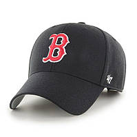 Кепка 47 Brand MVP Boston Red Sox Black. Склад: 85% акрил, 15% шерсть. B.MVP02WBV.BKF