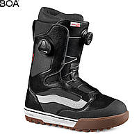 Ботинки для сноуборда Vans Aura Pro black/white 2024