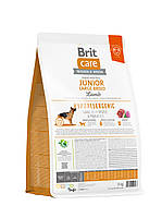 Brit Care Junior Large Breed Lamb & Rice Корм для цуценят великих порід з ягням і рисом 3 кг, фото 2