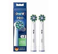 Насадки Oral-B Cross Action EB50RX PRO (2 шт) для електричної зубної щітки