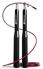 Скакалка Hop-Sport Crossfit з алюмінієвими ручками HS-A020JR чорна
