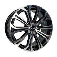 Литые диски ZW Toyota (TY2051) R17 W7 PCD5x100 ET40 DIA54.1 (BKF)