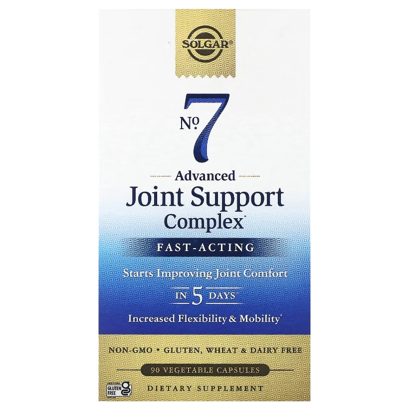 Комплекс для суглобів та зв'язок Solgar №7 Joint Support 90 рос капс, фото 1