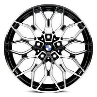 Литые диски ZW BMW (B0292) R18 W8 PCD5x112 ET25 DIA66.6 (gloss black machined face)