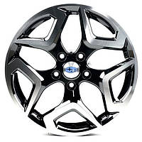 Литые диски ZW Subaru (SB1606) R17 W7 PCD5x114.3 ET55 DIA56.1 (gloss black machined face)