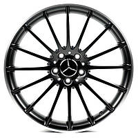 Литые диски ZW Mercedes (MR365) R19 W8 PCD5x112 ET32.5 DIA66.6 (satin black lip polished)