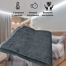 Електропростинь односпальна RoYan 115*155см Туреччина, фото 3