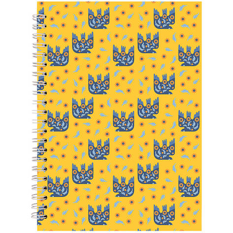 Блокнот на спіралі тверда обкл., А5, 96арк. №24, фото 1