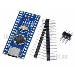 Arduino Nano 3.0 ATmega328, Type-C (не паянный)