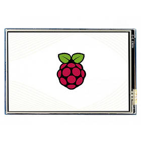Екран Waveshare 3.5" 320x480 LCD IPS Resistiv TS SPI для PI 3/PI 4/zero W (RA332)