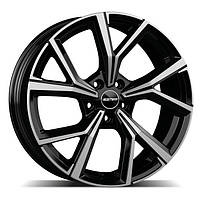 Литые диски GMP Italia Mentor R17 W7 PCD5x108 ET42 DIA73.1 (black diamond)