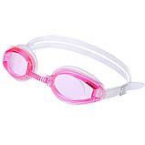 Окуляри для плавання дитячі в сумочці (рожеві), фото 3