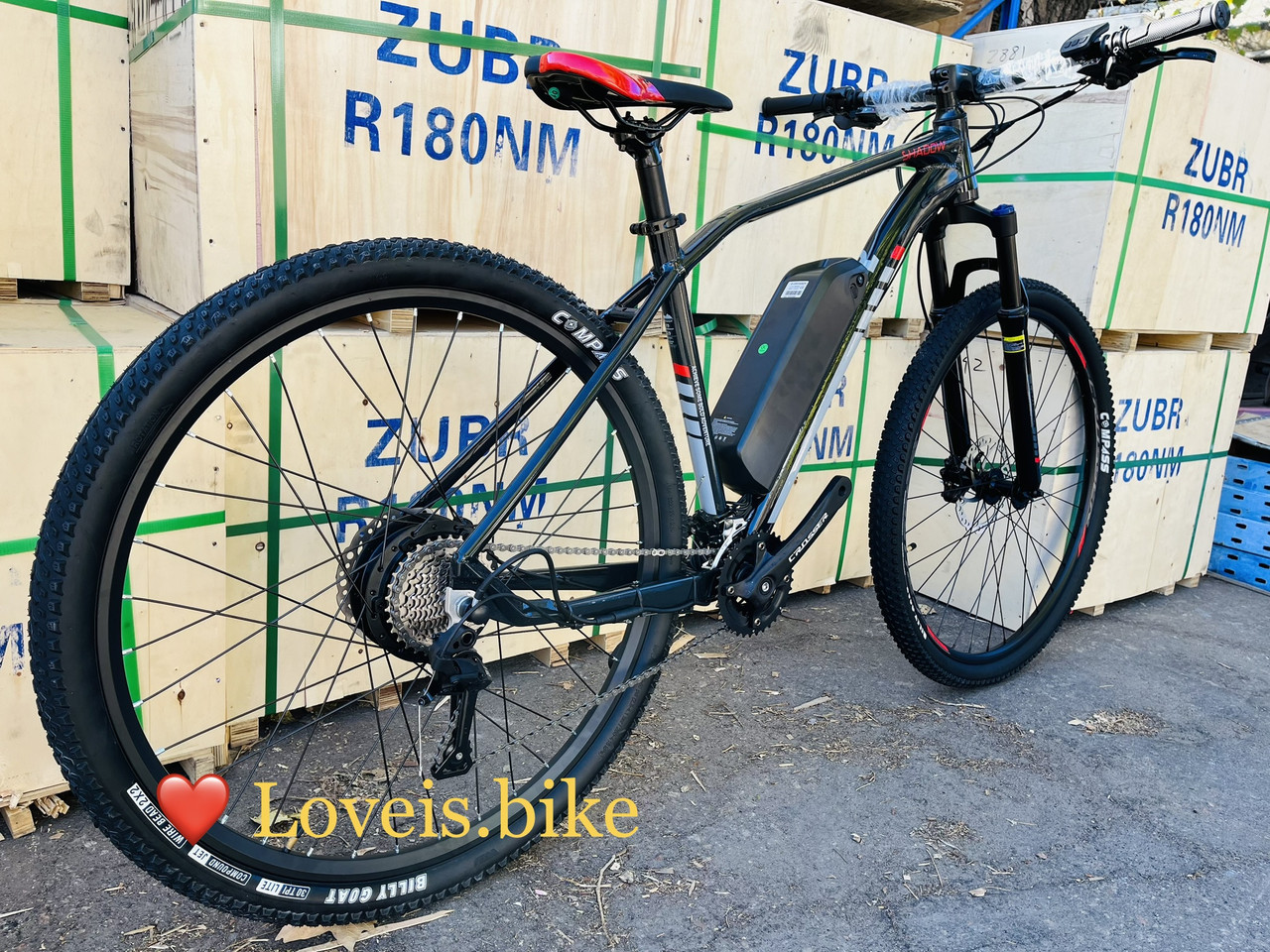 Електровелосипед E-Shadow Hydraulic 29" Касета li-ion 15A 48V/750W, 2025