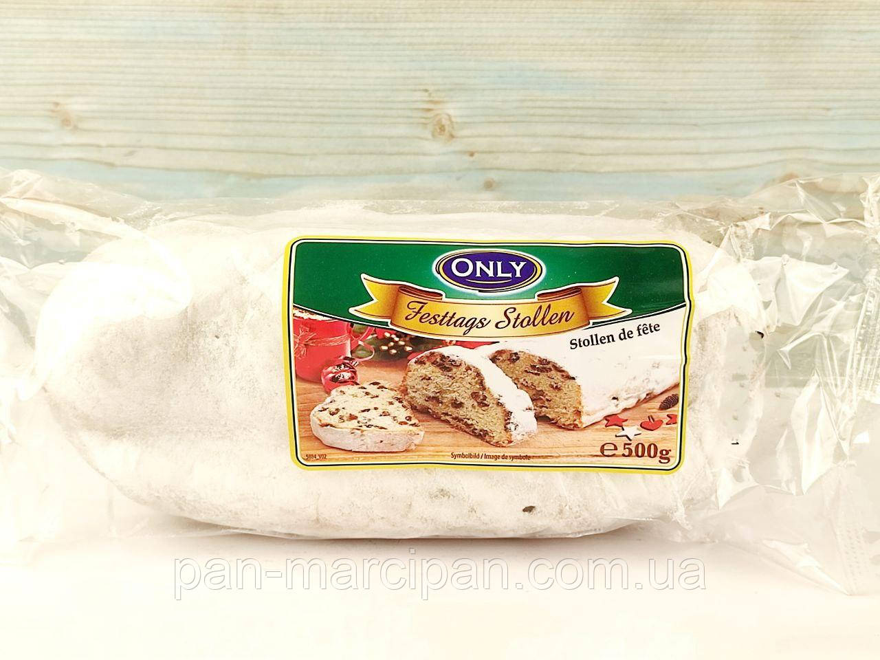 Штольон різдвяний з родзинками Only Festtags Stollen 500 г (Австрія)