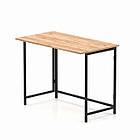 Стіл письмовий розкладний для невеликого приміщення Дуб крафт Золотий, фото 2