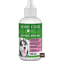 Фитомин для собак экстракт "Эхинацея" HOME FOOD для укрепления защитных функций организма 100 мл