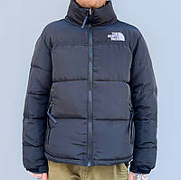 Демисезонный пуховик The North Face 700 Nuptse Jacket TNF Black весна-осень