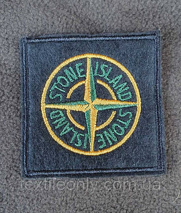 Нашивка Патч Stone Island 55х55 мм, фото 1