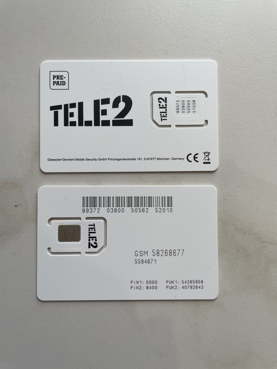 Сим карты Эстонии Tele2/Сім карти Естонії Tele2 (ID#2007027746), цена ...
