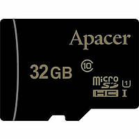 Карта памяти Apacer microSDXC 32GB UHS-I U1 Class 10 + адаптер SD