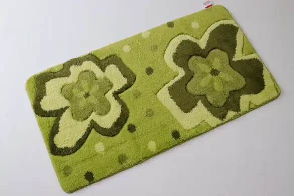 Килимок для ванної кімнати Ultra Vonaldi 66x120 см Зелений 1