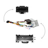 Адаптер штатної магнітоли FEELDO для Hummer Н2 + CAN BUS (7801) Хаммер 9 шт., фото 2