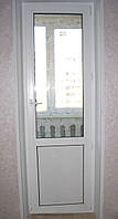 Балконные металлопластиковые двери WinOpen 4 кам 700*2100