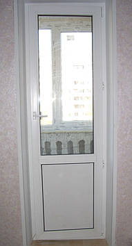 Балконні металопластикові двері WinOpen 4 км 700*2100